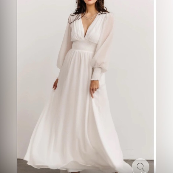 Baltic Born White Olivia Maxi Dress - Picture 2 of 9